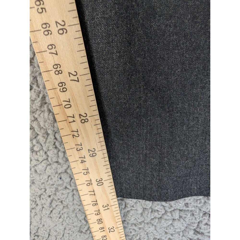 Eileen Fisher Large Gray Wool Spandex Pull On Tapered Pants Stretch Comfort L - Picture 7 of 11
